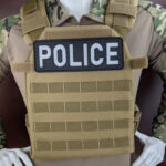 10x12" Kogelvrij-Vestdrager Level 3A, 3 of 4 Platen bruin