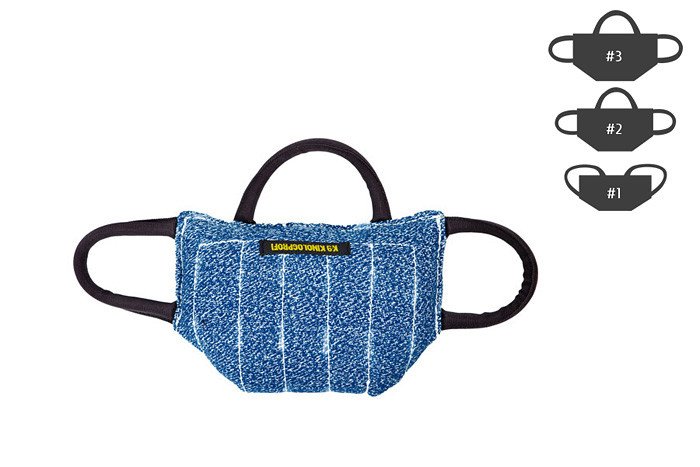 1432899315 PRIDE Bijtkussen met 3 handvatten, Nylon/katoen