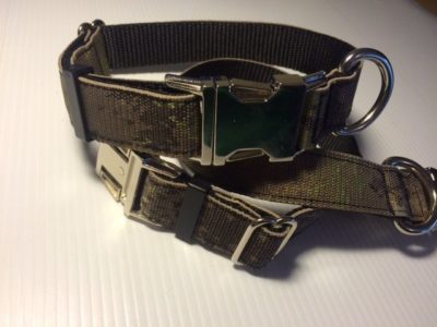 PRIDE Sterke nylon halsband met sterke metalen snelsluiting