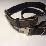 PRIDE Sterke nylon halsband met sterke metalen snelsluiting