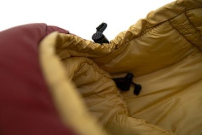 184125_g180l_09 CARINTHIA Slaapzak G180 Dame Detail