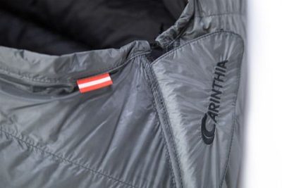 CARINTHIA Slaapzak D400 Detail