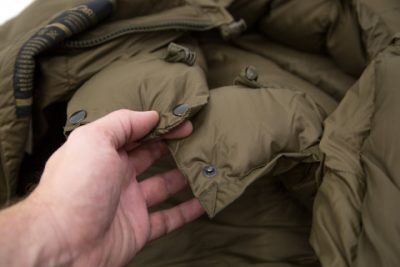 CARINTHIA Slaapzak Survival Down 1000 Detail