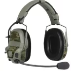 Ops-Core AMP Headset Connectorized & NFMI Ear Pro Multicam Tropic