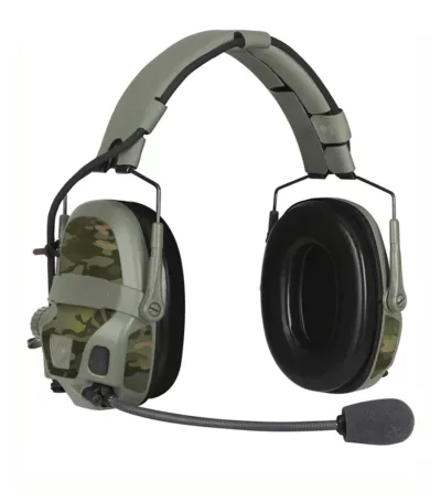Ops-Core AMP Headset Connectorized & NFMI Ear Pro Multicam Tropic