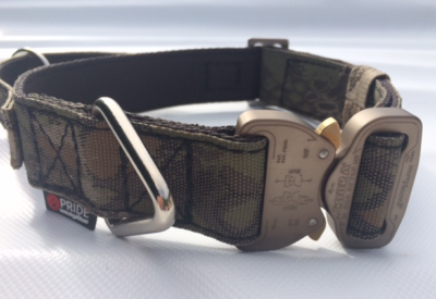 PRIDE Sterke halsband met handvat Cobra-sluiting