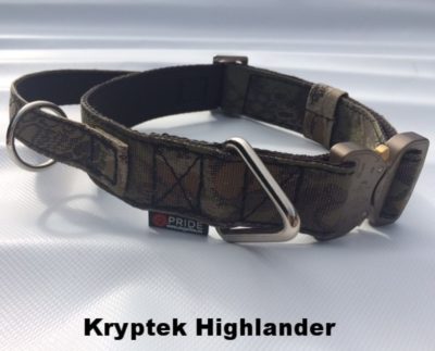 PRIDE Sterke halsband met handvat Cobra-sluiting