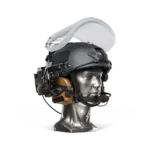 Ballistische helm met kogelvrij vizier NIJ Niveau-IIIA+