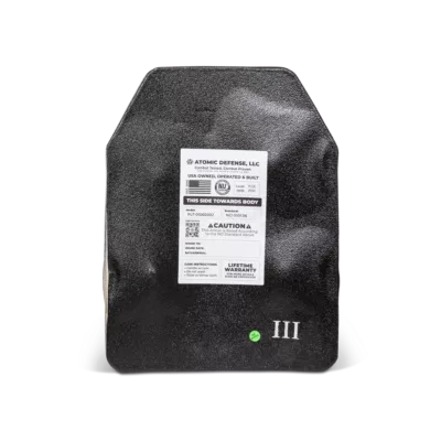 Keramische Platen voor kogelvrije rugzakken achterkant