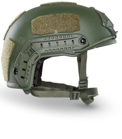 FAST High-Cut Ballistic Helm | NIJ Niveau-IIIA+ groen
