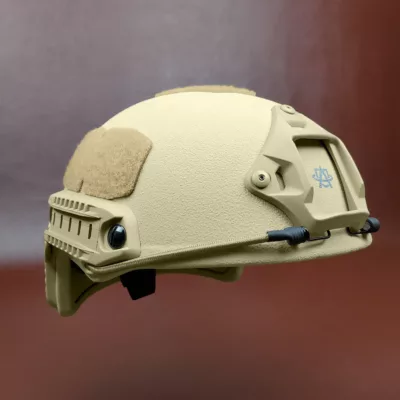 FAST High-Cut Ballistic Helm | NIJ Niveau-IIIA+ tan