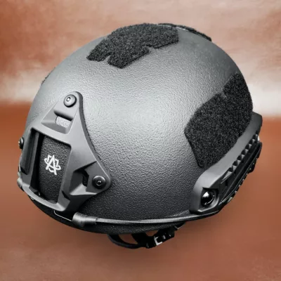 FAST High-Cut Ballistic Helm | NIJ Niveau-IIIA+ zwart