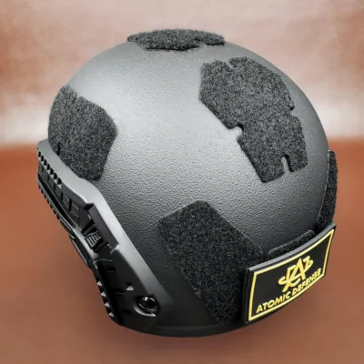 FAST High-Cut Ballistic Helm | NIJ Niveau-IIIA+ zwart