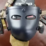 Half Face Bulletproof Mask voor helmen | NIJ Niveau IIIA+ voorkant