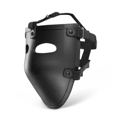 Half Face Bulletproof Mask voor helmen | NIJ Niveau IIIA+ zijkant