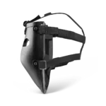 Half Face Bulletproof Mask voor helmen | NIJ Niveau IIIA+ zijkant