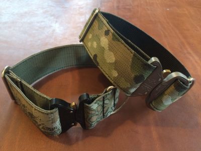 PRIDE Klassieke militaire halsband met COBRA sluiting