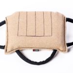 PRIDE Bijtkussen met 3 handvatten, Jute