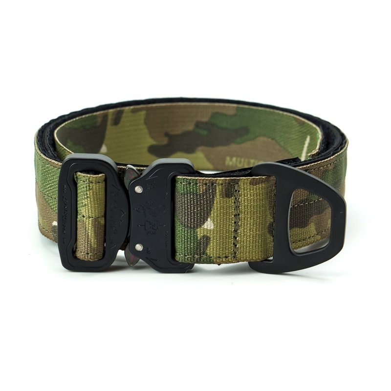 TECDOX halsband 40mm Multicam-Groen