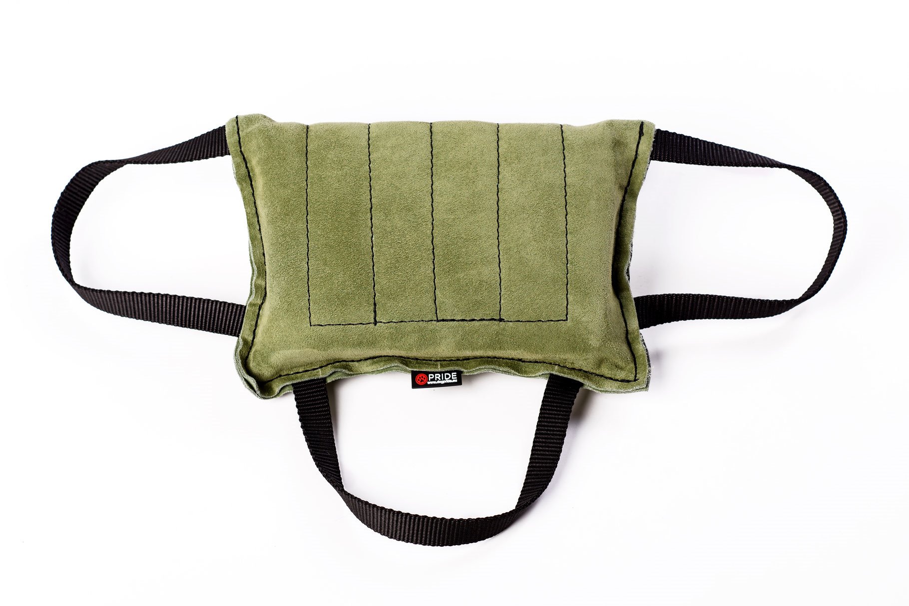 PRIDE Bijtkussen met 3 handvatten, Medium/Zacht Leer