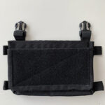 Modulair frontpaneel voor QRF-plaatdrager zwart