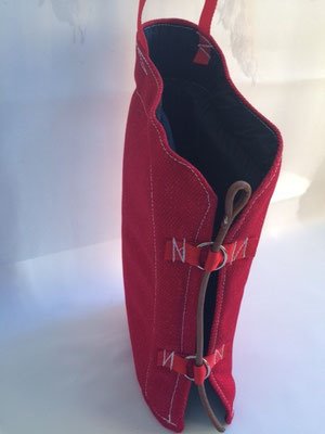 PRIDE Puppy beenbeschermer N2 leren trekkoord