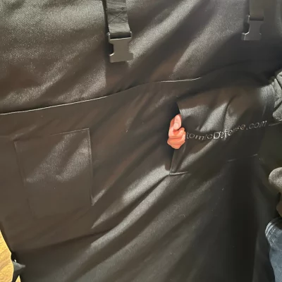 NIJ IIIA Kogelvrij Scherm voor mobiele verdediging Detail