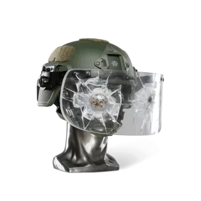 NIJ IIIA + Face Shield Bulletproof Helm Vizier