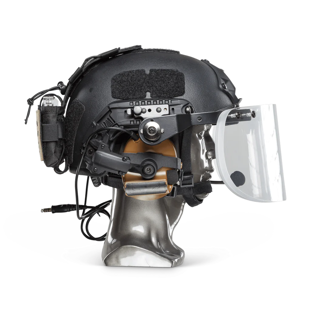 NIJ IIIA + Face Shield Bulletproof Helm Vizier