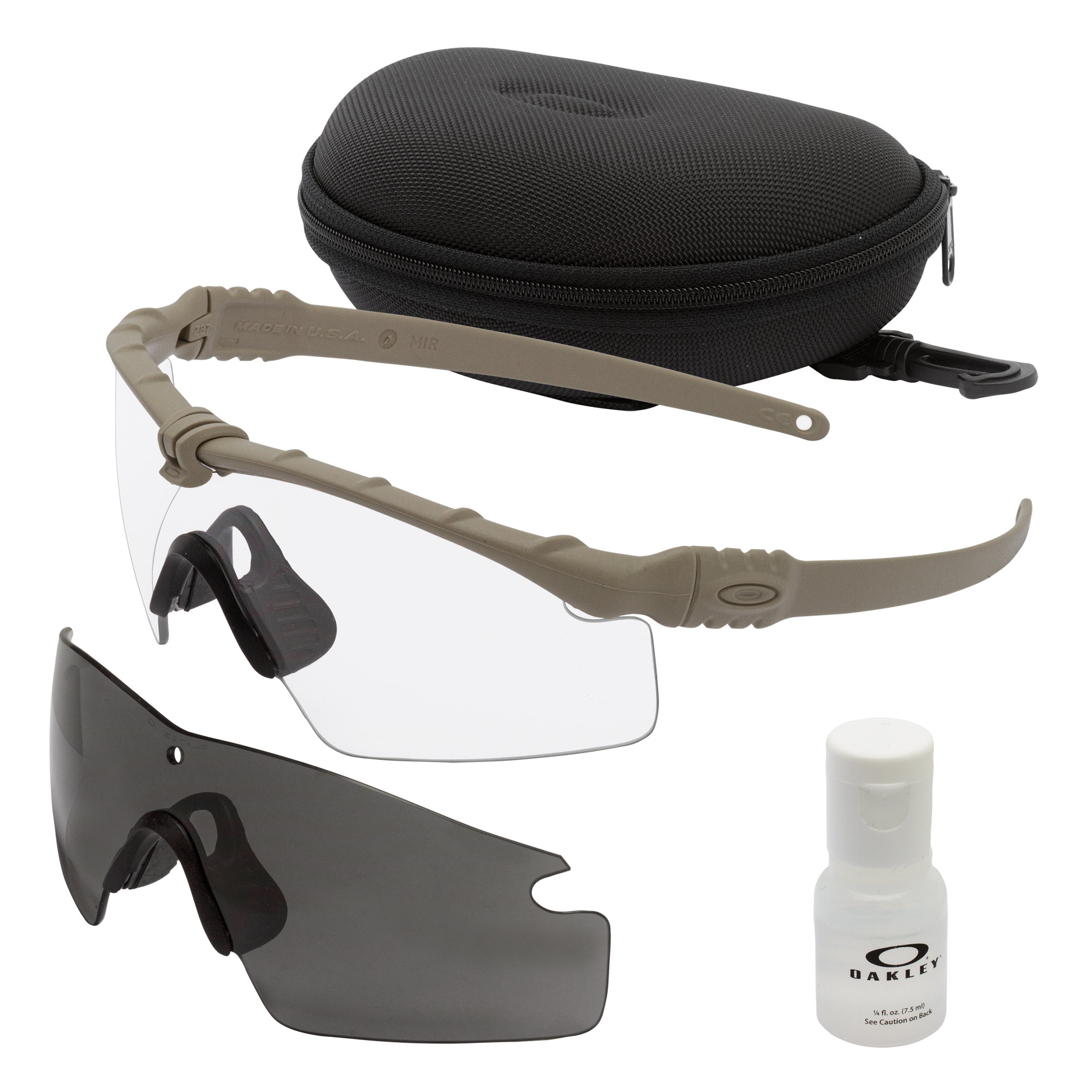OAKLEY Ballistic M-FRAME 3.0 Set Clear/Grey