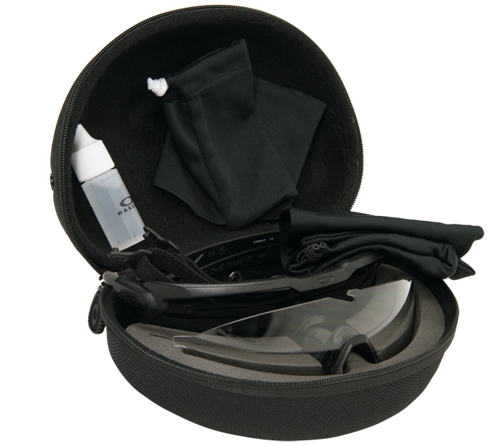 OAKLEY SI Ballistic M-FRAME ALPHA Array Terain ZWART/GRIJS+CLEAR