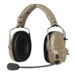 Ops-Core AMP-headset met railbevestigingen tan