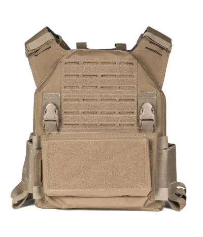 QRF minimalistische platendrager tan