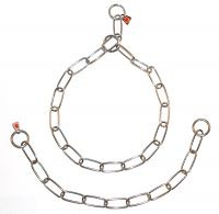 HS SPRENGER schakelketting RVS 4 mm / 61 cm