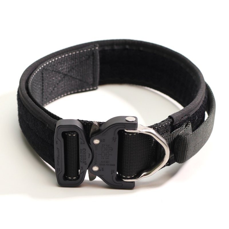 TECDOX Tactische WD-werkhalsband 45mm-Zwart