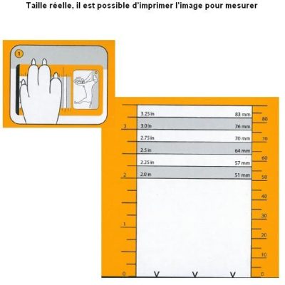 RUFFWEAR Polar Trex Hondenlaarzen Maattabel