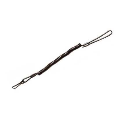 Zwarte Kevlar spiraalveiligheidsriem