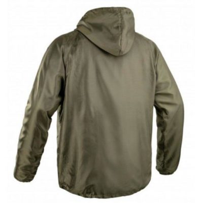 TOE Ultralicht membraan regenjack odgroen