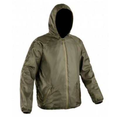 TOE Ultralicht membraan regenjack odgroen