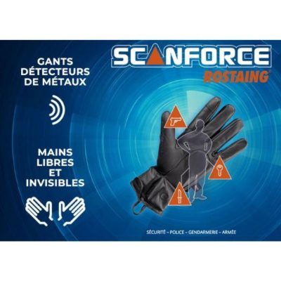 SCANFORCE metaaldetector handschoen GP