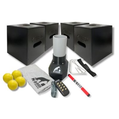 Kit 4 HDPE-detectieboxen+BSD4 ball-launcher